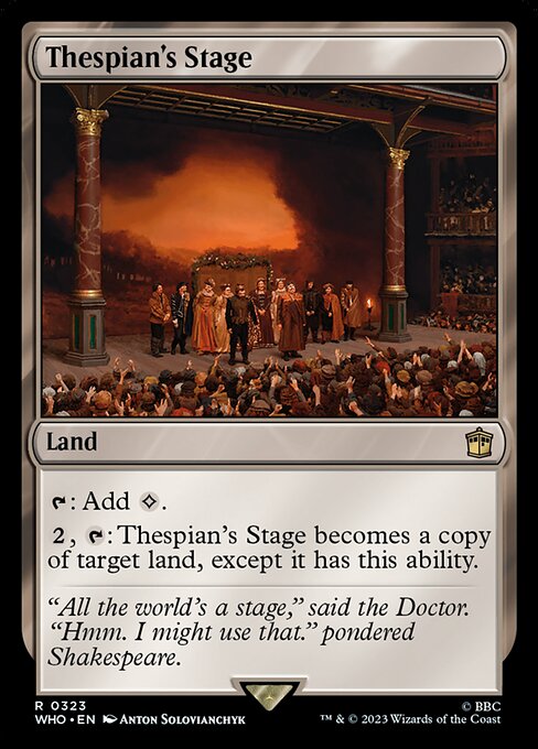 Thespian's Stage - Universes Beyond: Doctor Who