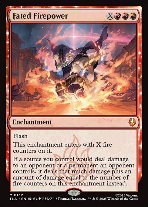 Fated Firepower (Foil) - Avatar: The Last Airbender