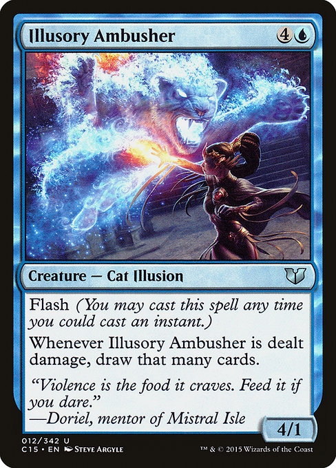 Illusory Ambusher - Commander 2015