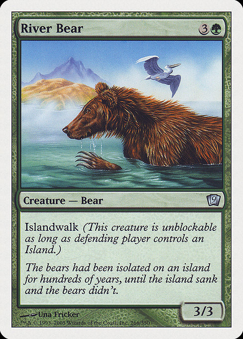 River Bear (Foil) - 9th Edition