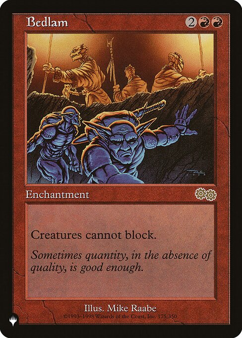 Bedlam - The List Reprints