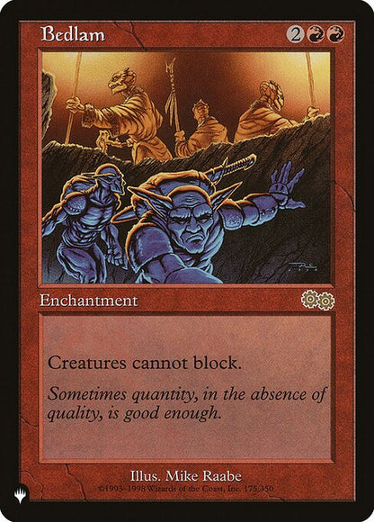 Bedlam - The List Reprints
