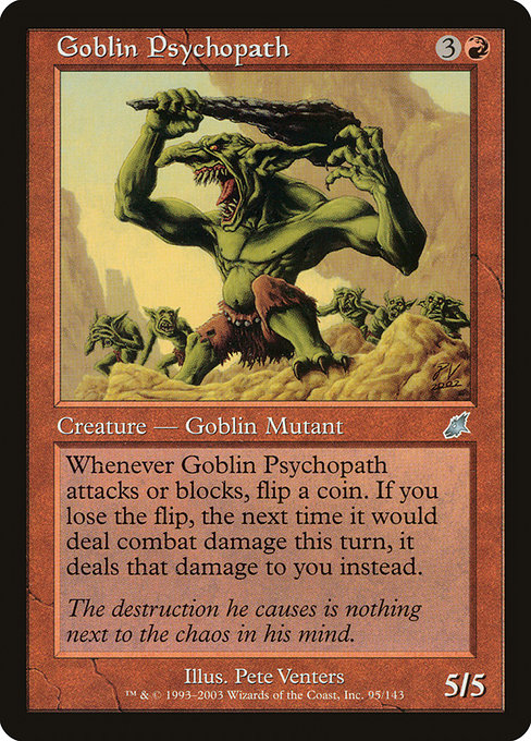 Goblin Psychopath - Scourge