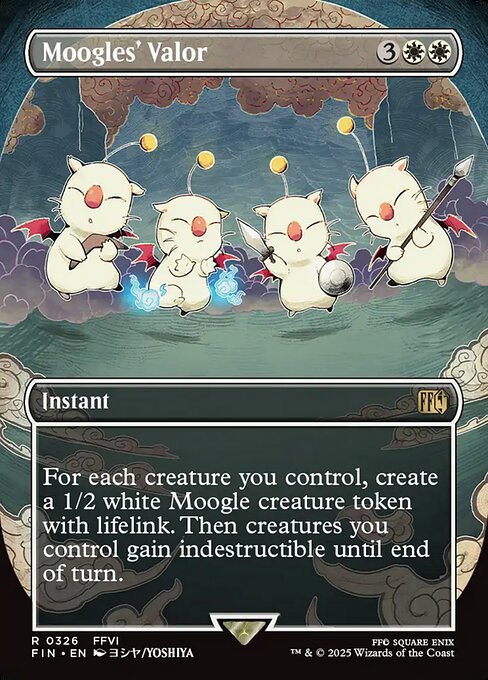 Moogles' Valor (Borderless) - FINAL FANTASY