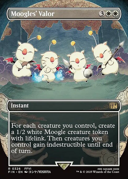 Moogles' Valor (Borderless) - FINAL FANTASY