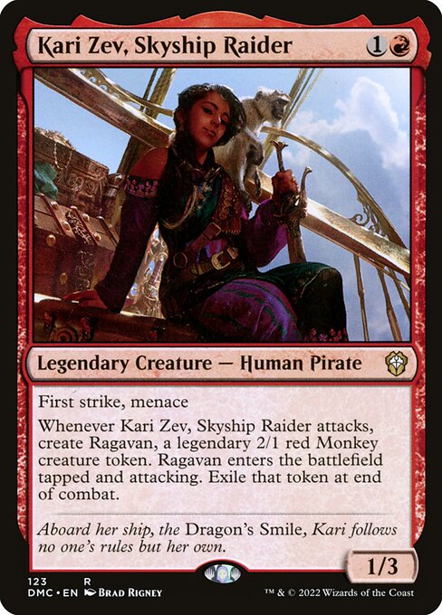 Kari Zev, Skyship Raider - Commander: Dominaria United