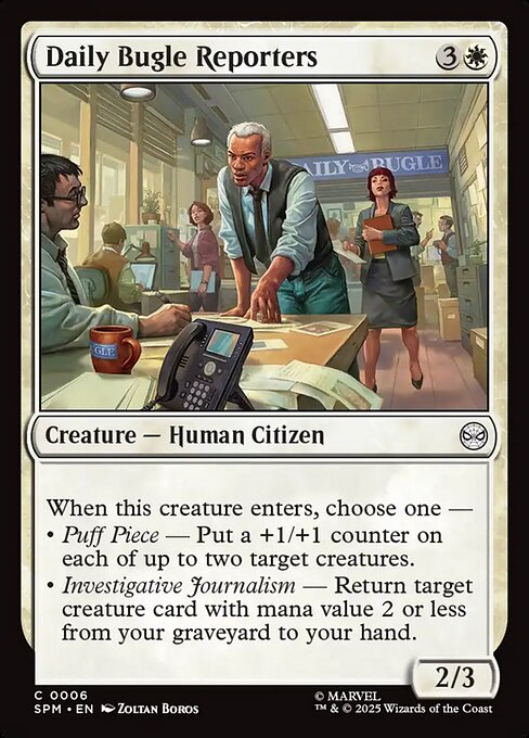Daily Bugle Reporters (Foil) - Marvel's Spider-Man