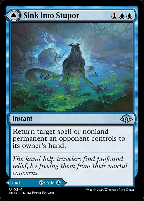 Sink into Stupor (Foil) - Modern Horizons 3
