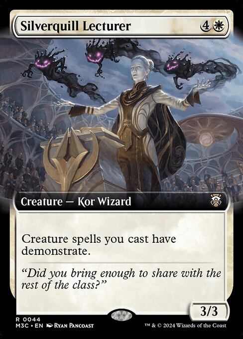 Silverquill Lecturer (Extended Art) - Commander: Modern Horizons 3
