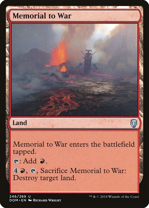 Memorial to War - Dominaria