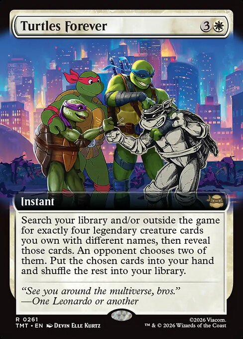 Turtles Forever (Extended Art) - Teenage Mutant Ninja Turtles