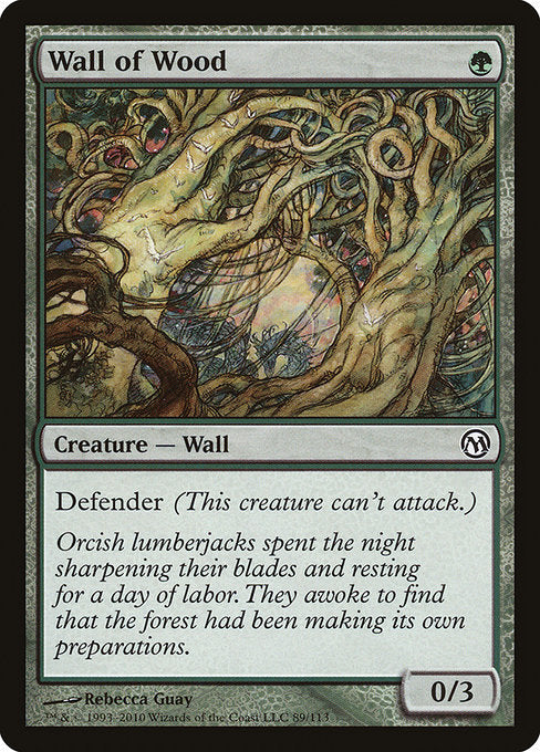 Wall of Wood - Duels of the Planeswalkers