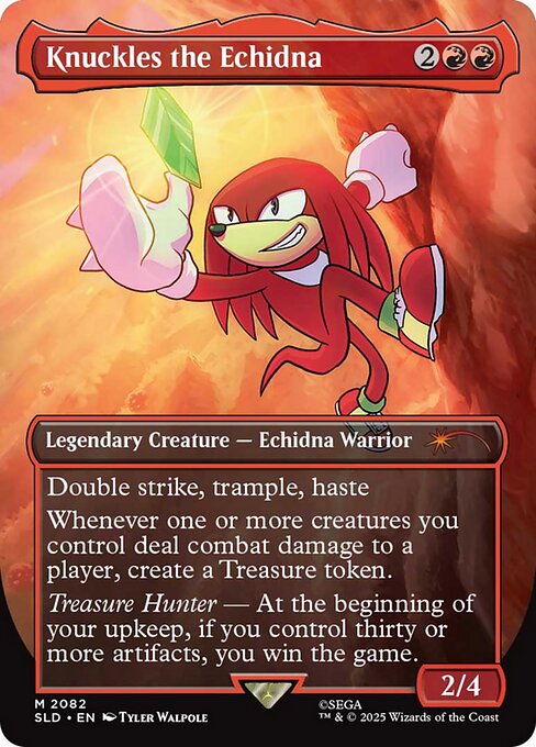 Knuckles the Echidna - Secret Lair Drop Series