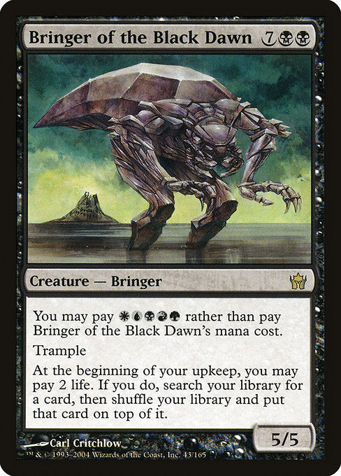 Bringer of the Black Dawn (Foil) - The List Reprints