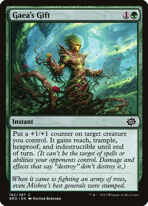 Gaea's Gift - The Brothers' War