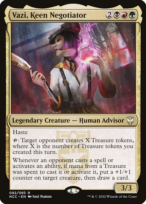 Vazi, Keen Negotiator - Commander: Streets of New Capenna