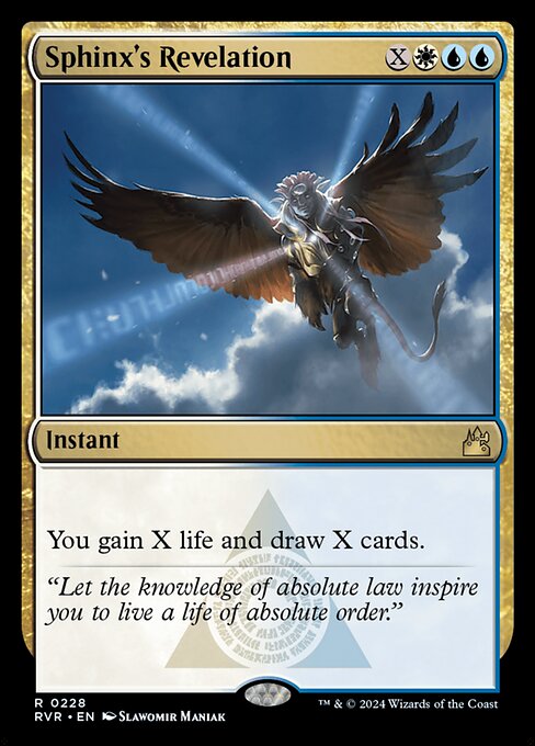 Sphinx's Revelation - Ravnica Remastered