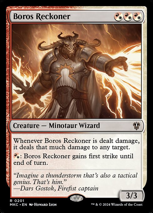 Boros Reckoner - Commander: Murders at Karlov Manor