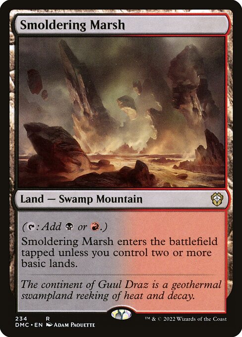 Smoldering Marsh - Commander: Dominaria United