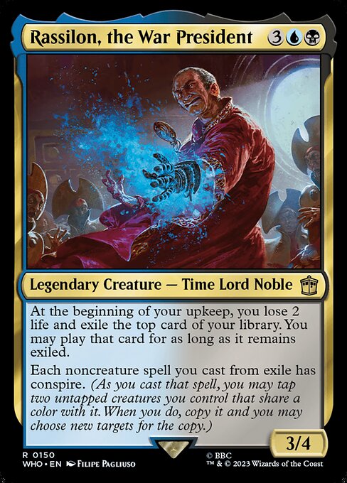Rassilon, the War President - Universes Beyond: Doctor Who
