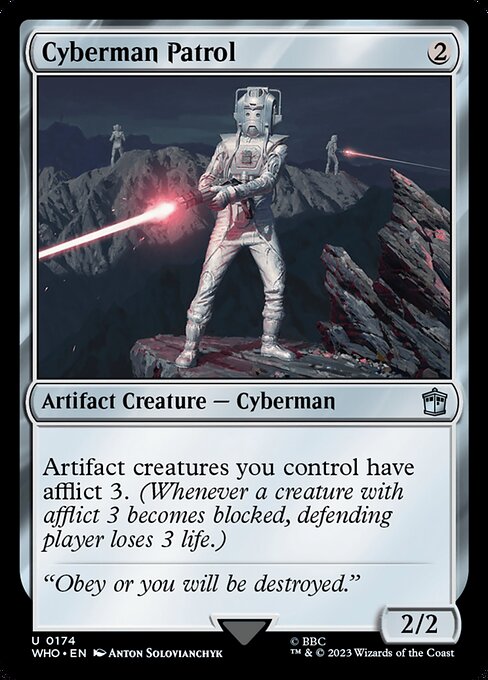 Cyberman Patrol - Universes Beyond: Doctor Who