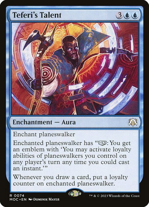 Teferi's Talent - Commander: March of the Machine