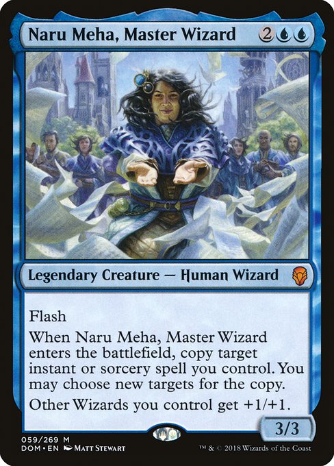 Naru Meha, Master Wizard (Foil) - Dominaria