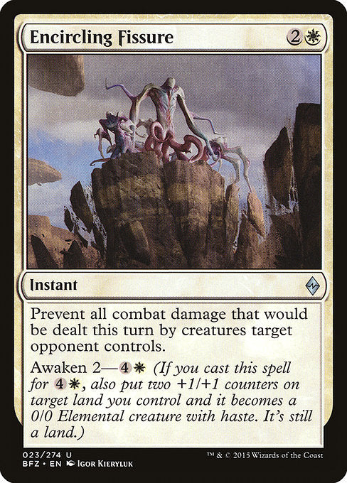 Encircling Fissure - Battle for Zendikar