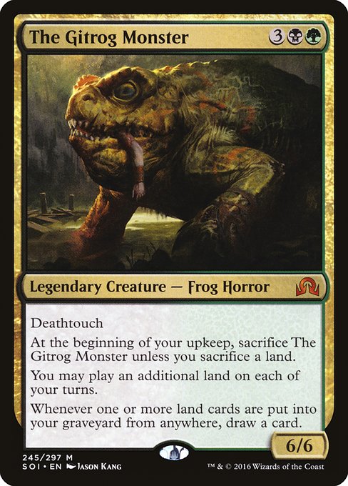 The Gitrog Monster (Foil) - Shadows over Innistrad