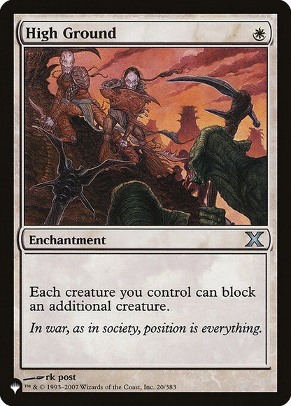 High Ground - The List Reprints