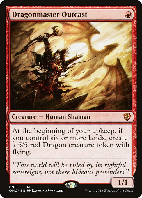 Dragonmaster Outcast - Commander: Phyrexia: All Will Be One