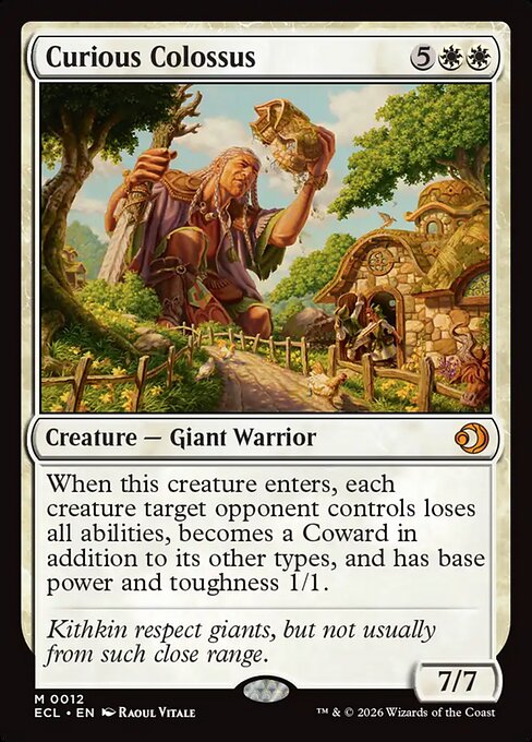 Curious Colossus - Lorwyn Eclipsed