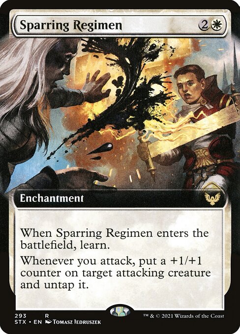 Sparring Regimen - Strixhaven: School of Mages