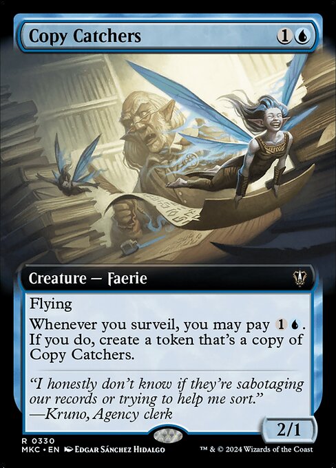 Copy Catchers (Extended Art) - Commander: Murders at Karlov Manor