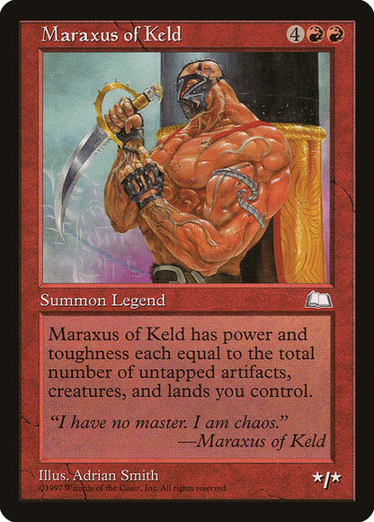 Maraxus of Keld - Weatherlight