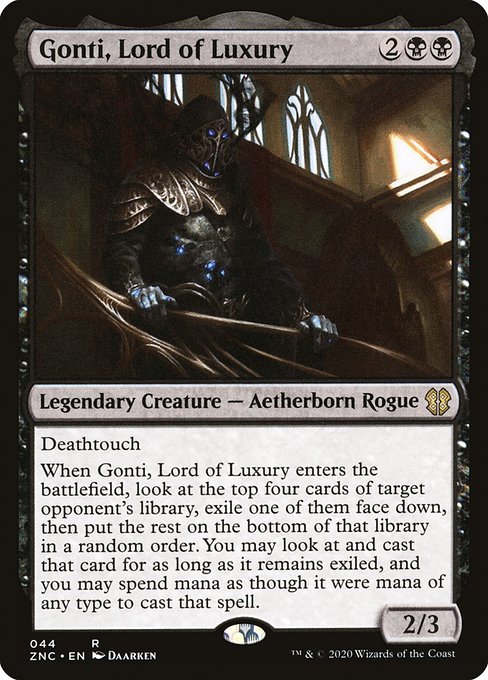 Gonti, Lord of Luxury - Commander: Zendikar Rising
