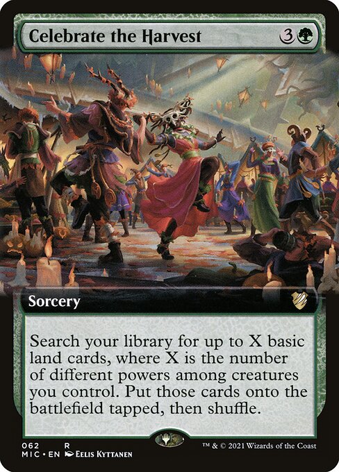 Celebrate the Harvest (Extended Art) - Commander: Innistrad: Midnight Hunt