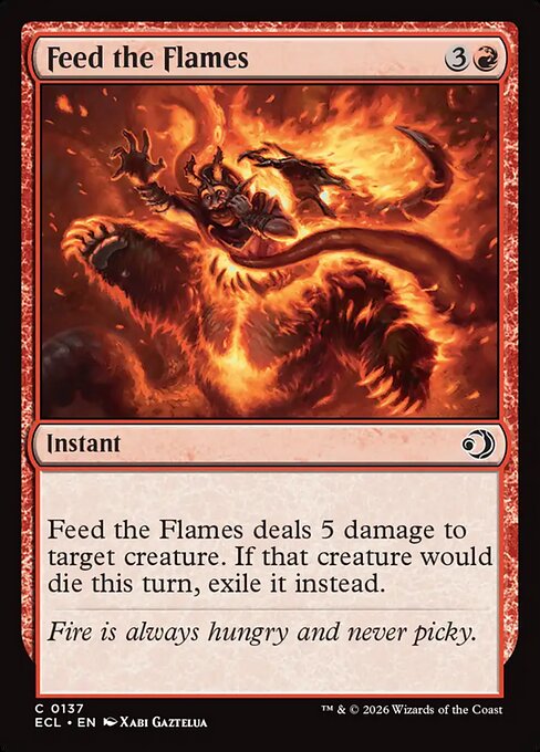 Feed the Flames - Lorwyn Eclipsed
