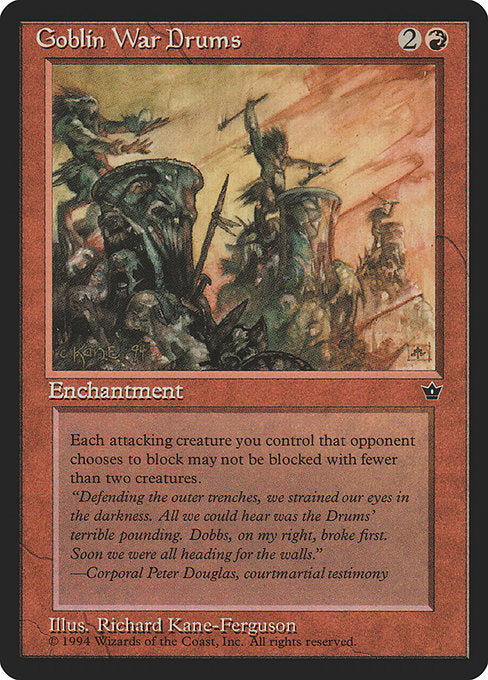 Goblin War Drums (Kane-Ferguson) - Fallen Empires