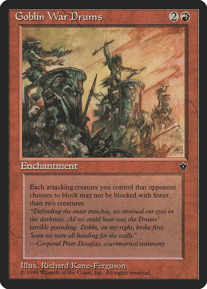 Goblin War Drums (Kane-Ferguson) - Fallen Empires