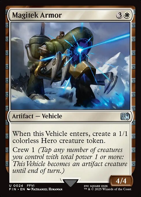 Magitek Armor (Foil) - FINAL FANTASY