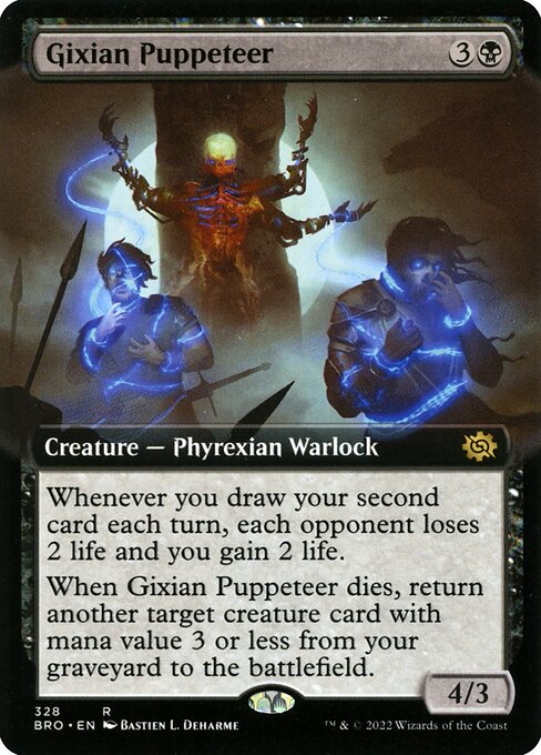 Gixian Puppeteer (Extended Art) - The Brothers' War