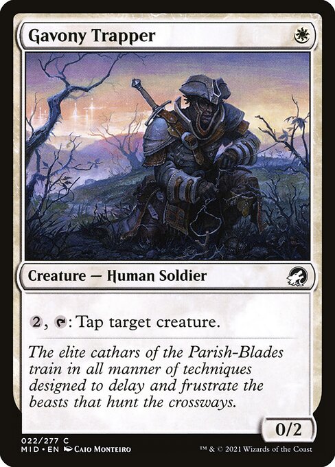 Gavony Trapper - Innistrad: Midnight Hunt