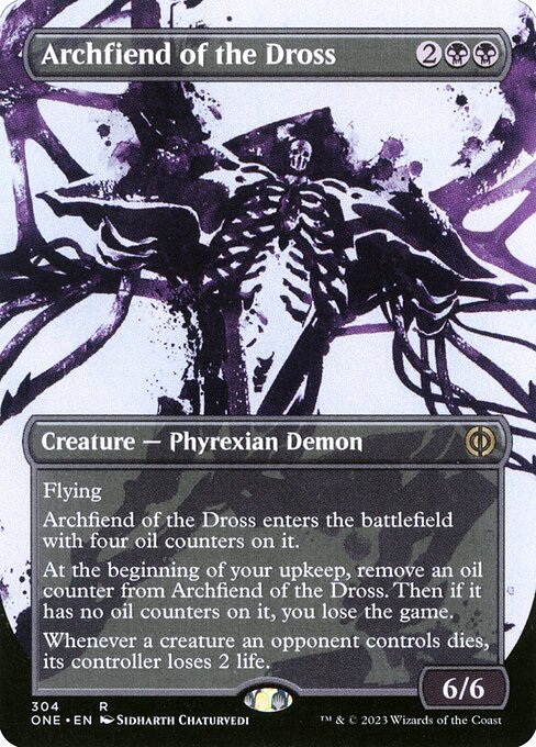 Archfiend of the Dross (Showcase) - Phyrexia: All Will Be One