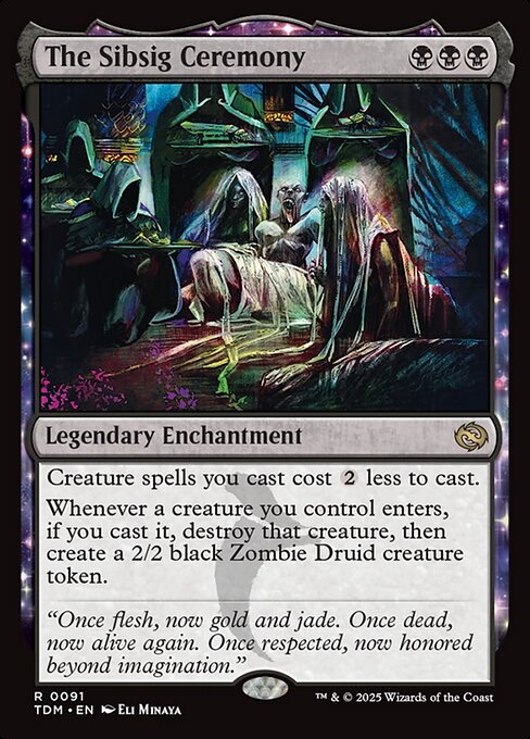 The Sibsig Ceremony - Tarkir: Dragonstorm