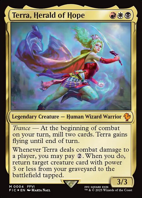 Terra, Herald of Hope - Commander: FINAL FANTASY