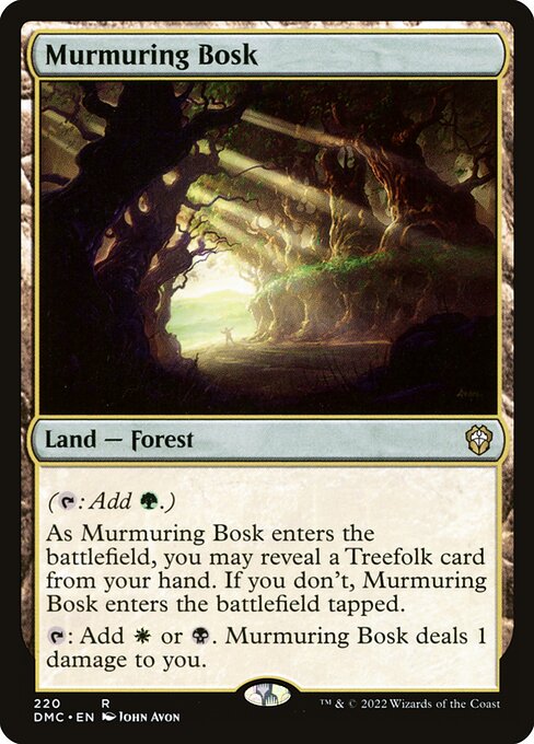 Murmuring Bosk - Commander: Dominaria United