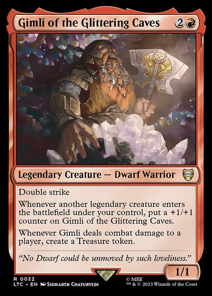 Gimli of the Glittering Caves - Commander: The Lord of the Rings: Tales of Middle-earth