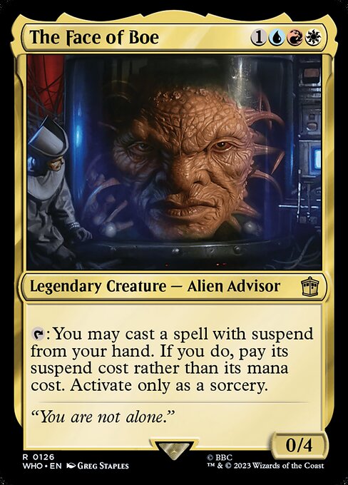 The Face of Boe - Universes Beyond: Doctor Who