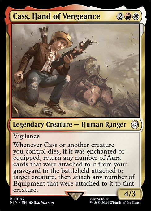 Cass, Hand of Vengeance - Universes Beyond: Fallout